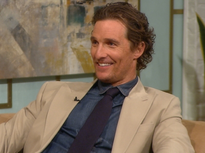 Matthew McConaughey stops by Access Hollywood Live on March 16, 2011