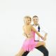 Disney star Chelsea Kane strikes a pose with partner Mark Ballas for Season 12 of “Dancing with the Stars” 