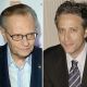 Larry King, Jon Stewart
