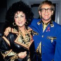 Elizabeth Taylor and Elton John