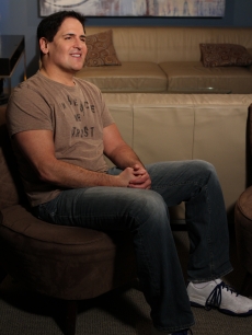 Mark Cuban stops by the set of Access Hollywood Live for an interview on March 22, 2011