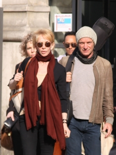 Sting and Trudie Styler step out in Paris, France on March 25, 2011