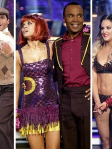 Wendy Williams and Tony Dovolani, Anna Trebunskaya and Sugar Ray Leonard, Lacey Schwimmer and Mike Catherwood