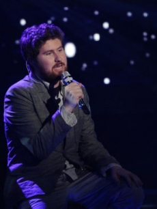 Casey Abrams performs on FOX’s “American Idol” on March 30, 2011