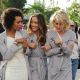 Meet your new Angels! Rachael Taylor, Minka Kelly and Annie Ilonzeh shoot their pilot for the television reboot of “Charlie’s Angels” on March 16, 2011, in Miami Beach, Florida