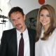 David Arquette and Access Hollywood’s Maria Menounos pose at the “Scream 4” press junket on March 23, 2011 in LA