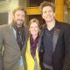Glam Slam’s Ryan Patterson with John Taylor and Simon Le Bon of Duran Duran