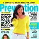 Carrie Ann Inaba on the cover of Prevention Magazine (April 2011)