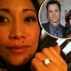 Carrie Ann Inaba’s engagement ring, insert: Jesse Sloan and Carrie Ann Inaba