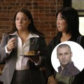 Brooke Elliott & Margaret Cho on the set of “Drop Dead Diva”; w/ Rami Kashou of “Project Runway”