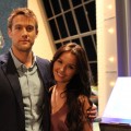 Nico Evers-Swindell and Camilla Ludington visit the set of Access Hollywood Live, April 18, 2011