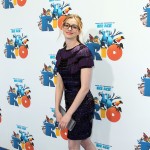 Anne Hathaway rocks glasses at the premiere of “Rio” at Grauman’s Mann Chinese Theater in Hollywood, Calif. on April 10, 2011 