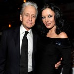 Michael Douglas and Catherine Zeta-Jones attends a dinner for the 26th annual Rock and Roll Hall of Fame Induction Ceremony at The Waldorf-Astoria on March 14, 2011 in New York City