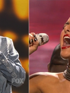 ScottScotty McCreery and Pia Toscano perform on “American Idol,” April 6, 2011