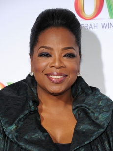 Oprah Winfrey arrives at OWN: Oprah Winfrey Network’s 2011 TCA Winter Press Tour Cocktail Party at the Horseshoe Gardens at the Langham Hotel on January 6, 2011 in Pasadena, Calif.