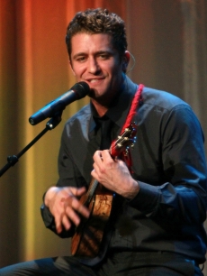 Matthew Morrison performs on stage at UCLA’s Jonsson Cancer Center Foundation’s “2011 Taste for a Cure” at the Beverly Wilshire Hotel in Beverly Hills, Calif. on April 15, 2011 
