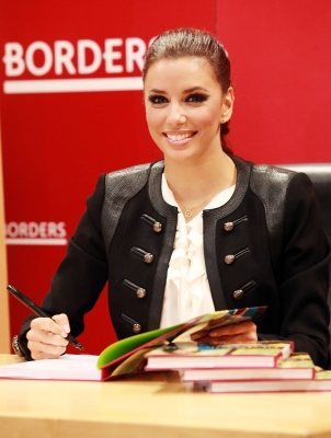 Eva Longoria promotes her new book “Eva’s Kitchen” at Borders Columbus Circle in New York City on April 4, 2011 