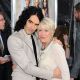 Russell Brand and Helen Mirren cuddle on the red carpet at the New York premiere of “Arthur” at Ziegfeld Theatre, NYC, on April 5, 2011