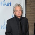 Michael Douglas attends the Broadway opening night of “High” at the Booth Theatre, NYC, on April 19, 2011