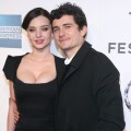 Orlando Bloom and Miranda Kerr attend the premiere of “The Good Doctor” at the Tribeca Film Festival in New York City on April 22, 2011

