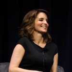 Tina Fey seen on stage for the In Conversation To Benefit KPCC And KCET at the Nokia Theatre L.A. Live in Los Angeles on April 19, 2011