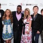 “American Idol” singers James Durbin, Haley Reinhart, Jacob Lusk, Lauren Alaina, Scotty McCreery, and Casey Abrams arrive at BritWeek’s VIP launch reception at the British Consul General’s residence in Los Angeles, Calif., on April 26, 2011