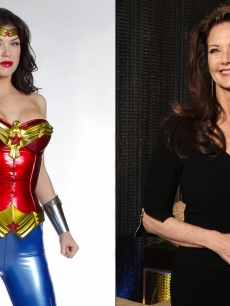 Adrianne Palicki as “Wonder Woman”/Lynda Carter 