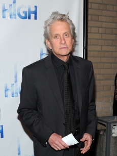 Michael Douglas attends the Broadway opening night of “High” at the Booth Theatre, NYC, on April 19, 2011