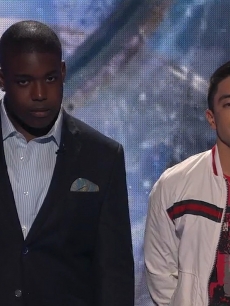 Jacob Lusk and Stefano Langone take their place in the bottom two on “American Idol,” April 21, 2011