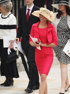 Joss Stone leaves the Abbey following the Royal Wedding of Prince William, Duke of Cambridge and Catherine, Duchess of Cambridge at Westminster Abbey in London on April 29, 2011 