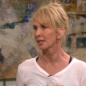 Access Hollywood Live: Trudie Styler Shares Her Health Secrets & Yoga Tips
