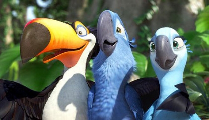 A scene from 2011’s “Rio”