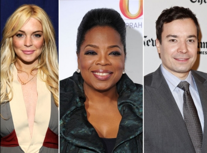 Lindsay Lohan / Oprah Winfrey / Jimmy Fallon
