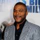 Tyler Perry arrives at a screening of “Tyler Perry’s Madea’s Big Happy Family” at the Cinerama Dome Theater in Los Angeles, Calif., on April 19, 2011