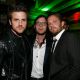 Jared Followill, Nathan Followill and Caleb Followill of Kings of Leon enjoy the atmosphere at the Tribeca Film Festival after-party for Talihina Sky hosted by Heineken at Marquee in New York City on April 21, 2011