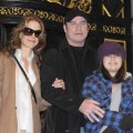 John Travolta, wife Kelly Preston and their daughter Ella Bleu Travolta are seen in New York City on February 3, 2010 