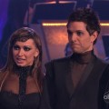 Karina Smirnoff and Ralph Macchio receive their scores on “Dancing with the Stars,” May 9, 2011