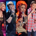 Lauren Alaina, James Durbin, Haley Reinhart and Scotty McCreery on “Amercain Idol,” May 2011

