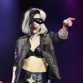 Lady Gaga performs at Radio 1’s Big Weekend 2011 at Carlisle Airport in Carlisle, England on May 15, 2011 