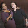 Tom Cruise appears with Oprah Winfrey during a star-studded double-taping of “Surprise Oprah! A Farewell Spectacular,” Chicago, May 17, 2011
