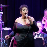 Aretha Franklin performs at the Candie’s Foundation 2011 event to prevent benefit gala at Cipriani 42nd Street in New York City, on May 3, 2011   