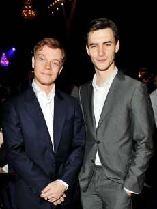 “Game of Thrones” stars Alfie Allen (Theon Greyjoy) and Harry Lloyd (Viserys Targaryen) attend the launch party for Sky Atlantic HD, London, February 4, 2011