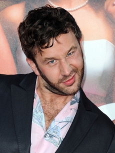 Chris O’Dowd makes a funny face at the “Bridesmaids” premiere at the Mann Village Theatre in Westwood, Calif. on April 28, 2011 