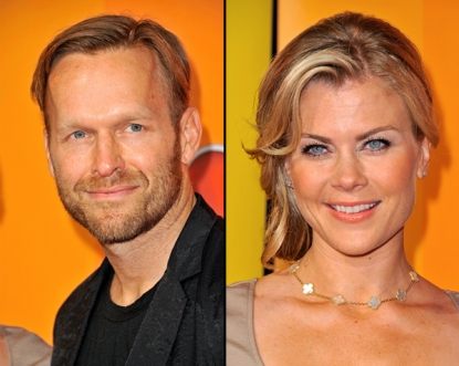 Bob Harper, Alison Sweeney attend the 2011 NBC Upfront at The Hilton Hotel, NYC, on May 16, 2011