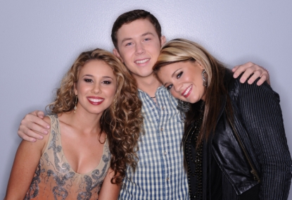 “American Idol” final 3 - Haley Reinhart, Scotty McCreery and Lauren Alaina