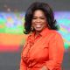 Oprah Winfrey looks out from the set during the first taping of the ‘Oprah Winfrey Show’ at the Sydney Opera House on December 14, 2010 in Sydney, Australia