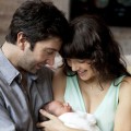 David Schwimmer, wife Zoe Buckman and daughter Cleo Buckman Schwimmer in May 2011