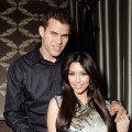 Kris Humphries and Kim Kardashian attend Kevin Hart’s “Laugh At My Pain” Official After Party at Club Nokia in Los Angeles on February 18, 2011