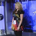 Lauren Alaina, 15, from Rosville, Georgia, performs in front of the judges during Season 10 of “American Idol”
