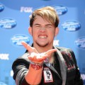 James Durbin arrives at the “American Idol” Season 10 Grand Finale at the Nokia Theatre, Los Angeles, May 25, 2011